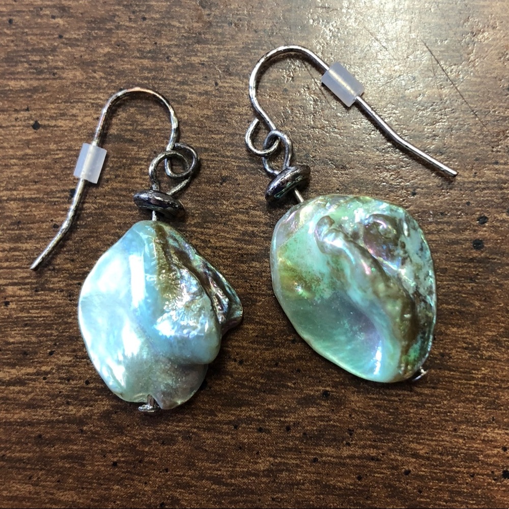 Costume Iridescent Earrings